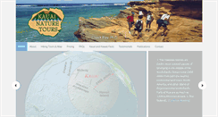 Desktop Screenshot of kauainaturetours.com